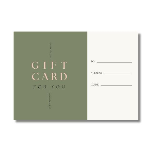 Mama Zakdoek cadeaubon