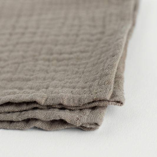 Mousseline zakdoek - Taupe