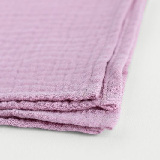 Mousseline zakdoek - Pastelroze