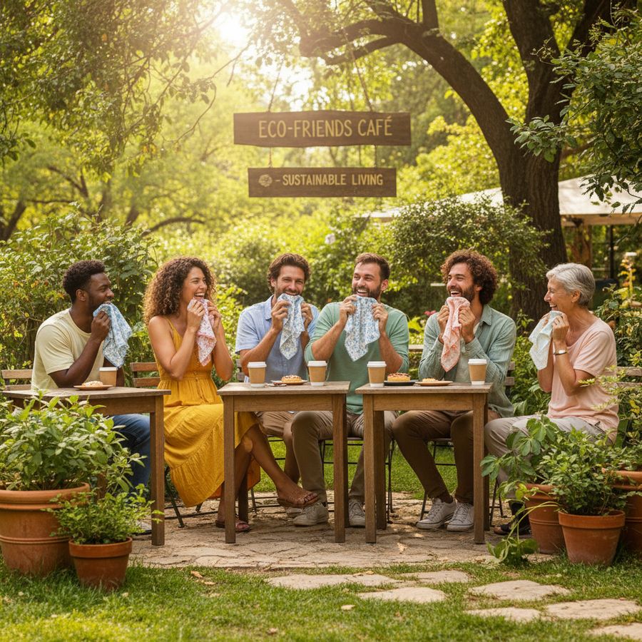 Herbruikbare zakdoeken als cadeau voor Feestdagen 2025